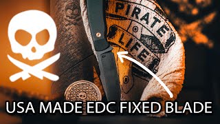 PETE’S PIRATE KNIFE! | Peter McKinnon’s EDC USA made Fixy 
