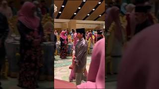 Prince Mateen &amp; PAI Anisha Rosnah with Brunei Royal Family,Hari Raya Adilfitri 1447H 🌙🌹🇧🇳 #shorts