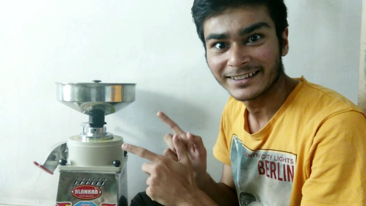 Domestic Flour Mill Review BhushanDroid YouTube