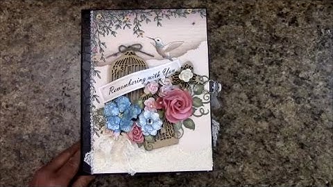 MINI ALBUM TUTORIAL PART 3 COUNTRY AFFAIR DESIGNS BY SHELLIE