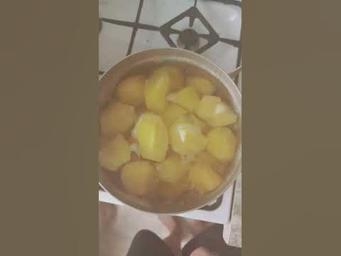 картошку варю 🥔 #неожиданность #блюдо #картошка #пюре #готовка - YouTube
