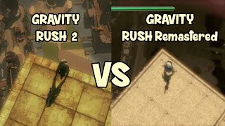 Gravity Rush 2 Vs Gravity Rush Remastered On Ps4 Pro Clipping Comparison