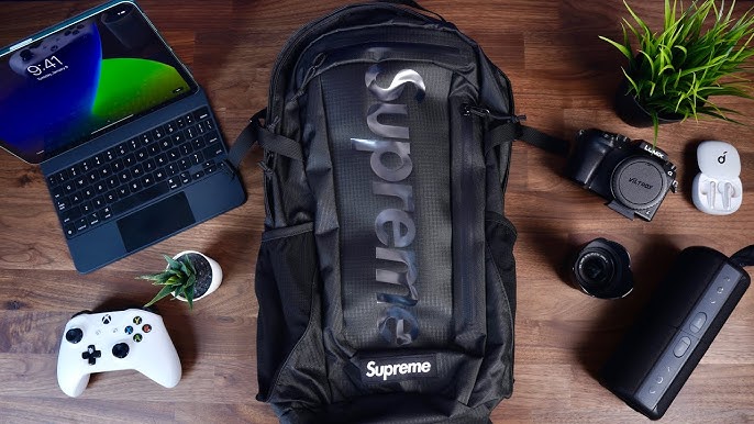 Supreme Backpack SS19 (Ice Blue)  Supreme backpack, Supreme bag, Backpacks