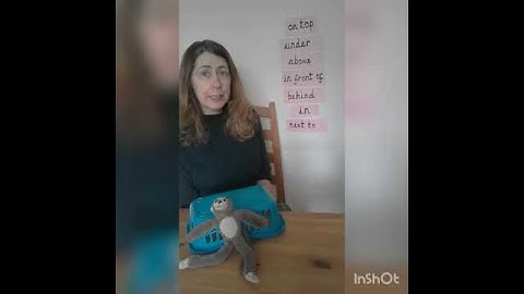 18.05.20 Reception Maths Positional Language part 1