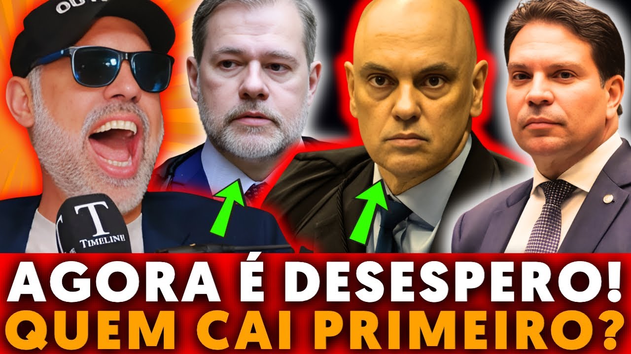 🚨 MORAES E TOFFOLI EM DESESPERO: Quem cai primeiro? | ALLAN DOS SANTOS E DELEGADO RAMAGEM
