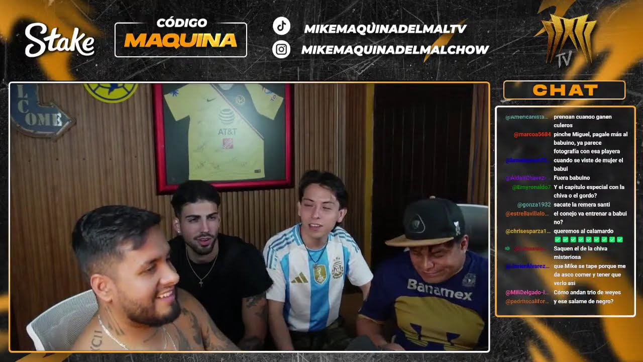 STREAM CONTODO EL CREW/ REACCIONANDO A BABUINOS Y MEMES/ EL ARGENTINO ES R4C7STA?/ JUEGOS