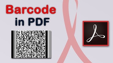 How to insert Barcodes in PDF Form using Adobe Acrobat Pro 2022