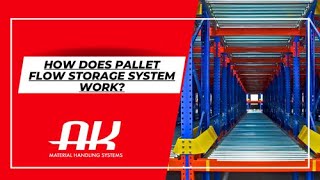 How Does Pallet Flow Storage System Work?  Pallet Rack Guide