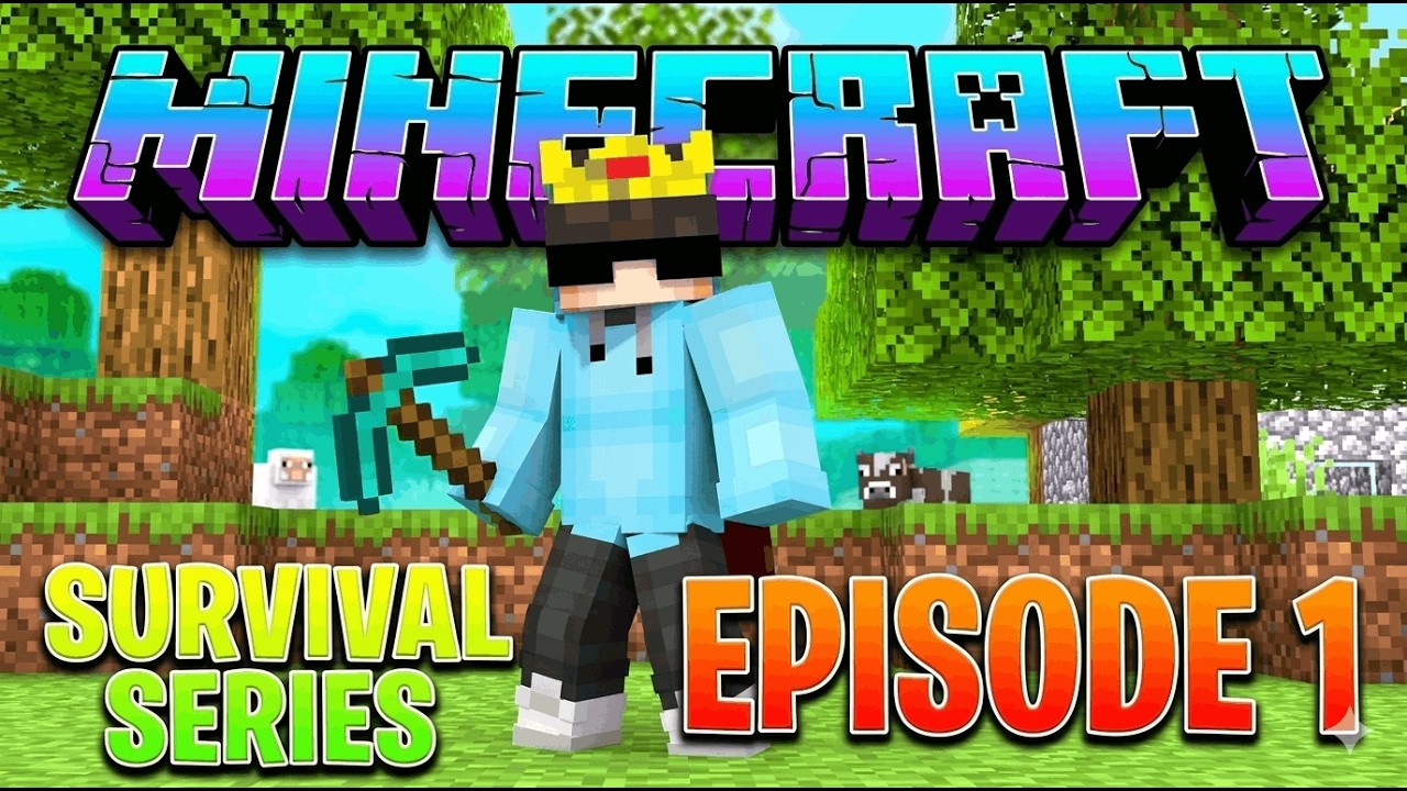 I Started My Survival Series on Minecraft and achived the Goal! | Ep 1