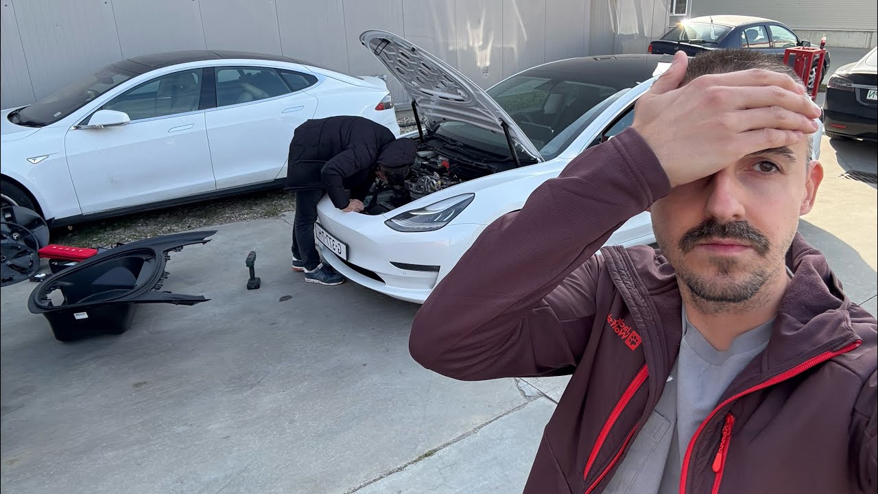 ⚡️Din Olanda direct în service… Ce s-a intamplat cu Tesla? Model 3-500 de cai la pret de Golf Part2 
