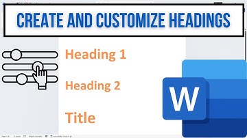 How to Create and Customize Headings in MS Word