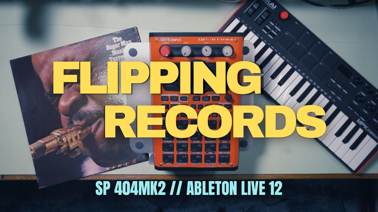 Finding Gold From a Bargain Bin Jazz Record | SP404 MKII + Ableton