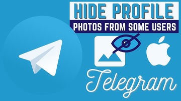 How to hide profile photos on telegram messenger with iPhone