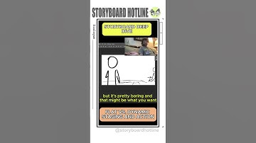 FLAT VS. DYNAMIC STAGING: STORYBOARDING DEEP DIVE #storyboard #storyboardartist #filmmaking