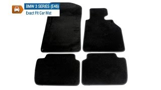 BMW 3 Series E46 Prestige Tailored Car Mat Set From MicksGarage.com