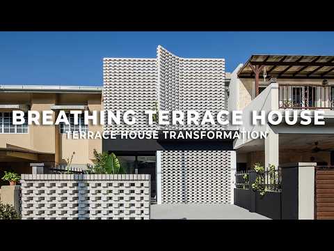 How This 1980s Malaysian Terrace House Was Transformed | Sunken Living Area | Architecture Ideas