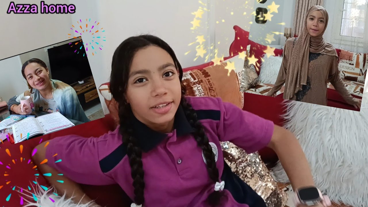 روتين اول يوم امتحانات لجيداء 📚 ضيعت رقم الجلوس 😭 وجودى اخدت شهادة تقدير 📝