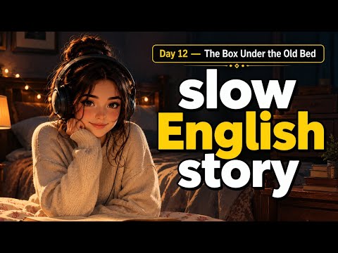 The Box Under the Old Bed | Slow English Story for Listening & Learning