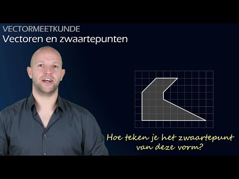 Vectoren en zwaartepunten - Vectormeetkunde (vwo B) - WiskundeAcademie