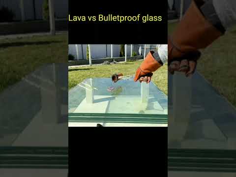 Lava vs Bulletproof glass || #shorts #mrindianhacker #crazyxyz #yashkaexperiment