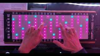 Practicing LinnStrument Solo for Saying Goodbye
