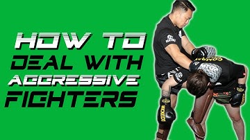 Muay Thai Clinching and Sweeping to Nullify Aggressive Fighters with Philip Tieu