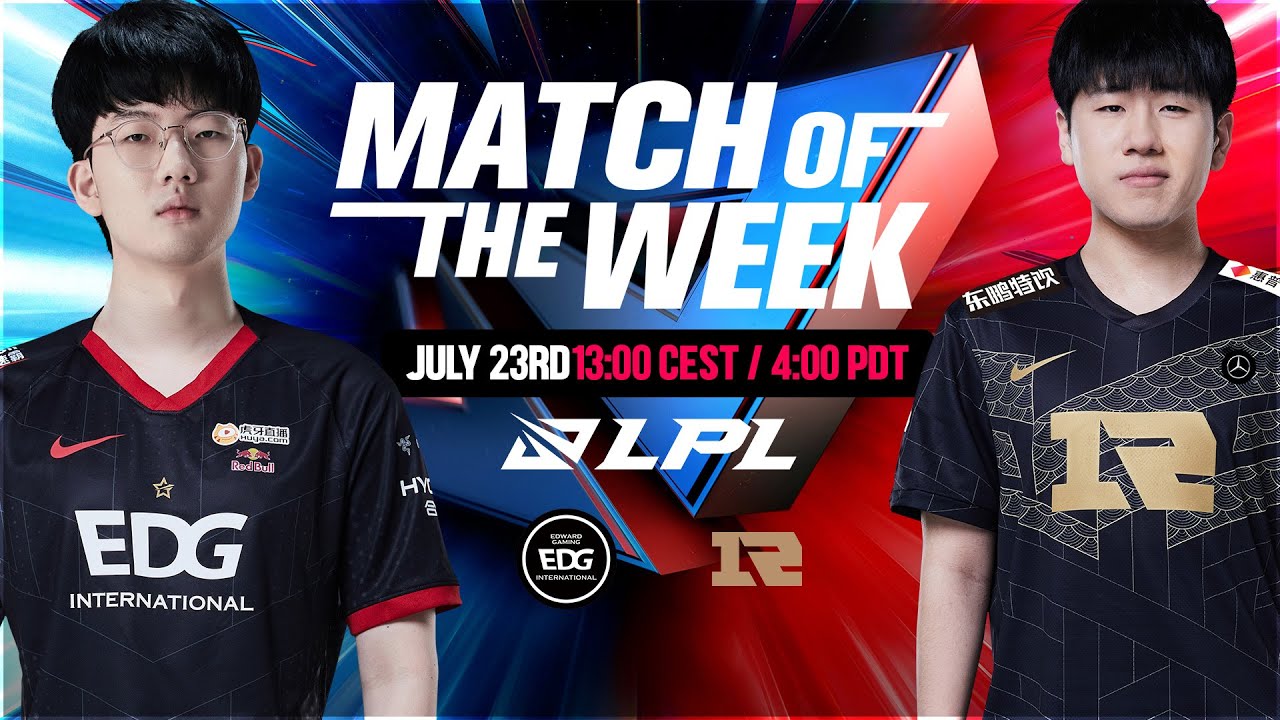 LPL Match of the Week | EDG vs RNG | 2022 Summer Split Week 7