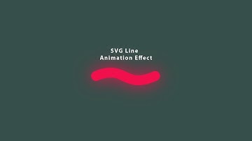 How To Create Quick SVG Elastic Line Animation Effects Only HTML And CSS