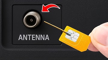 Put SIM Card in Your TV! No one has ever seen these hidden uses before!
