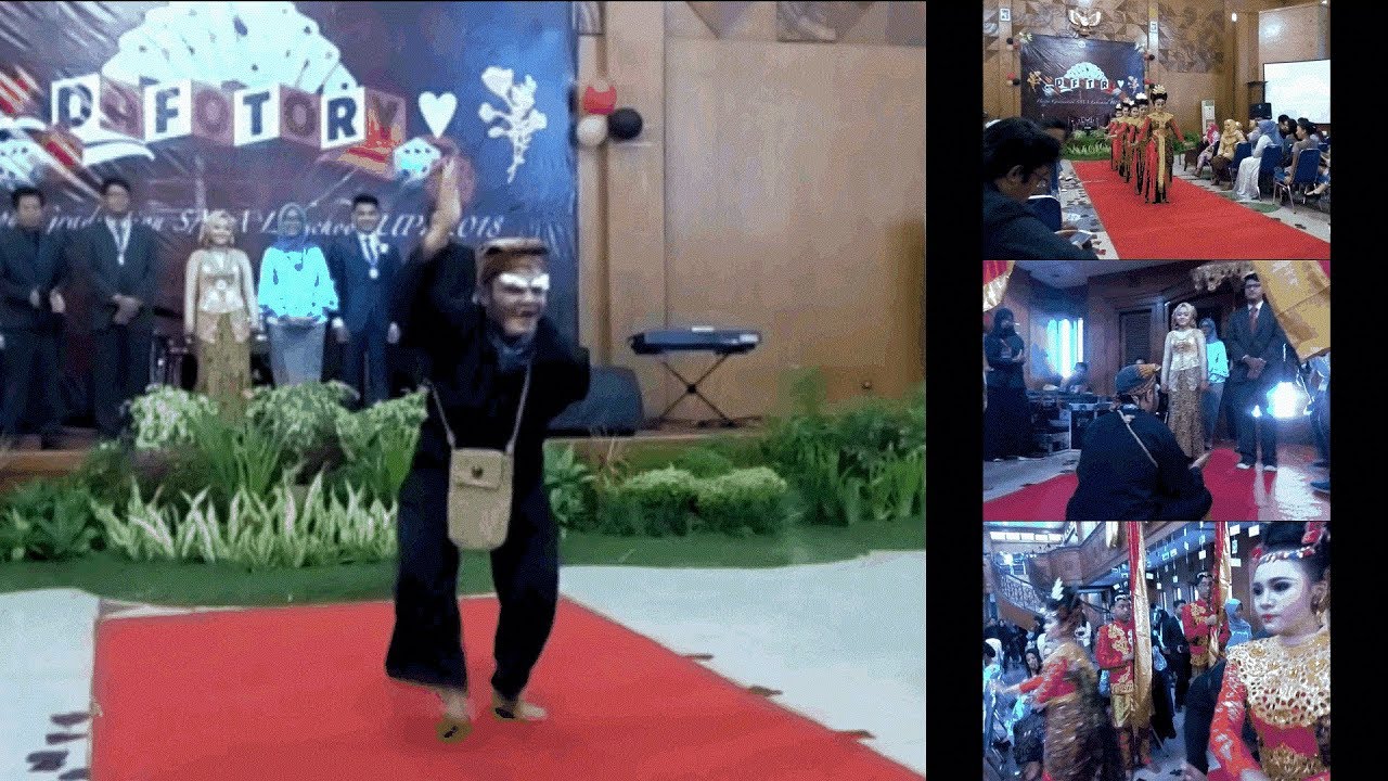 Upacara Adat Pelepasan Kelas XII Dafotory SMA Labschool UPI Bandung