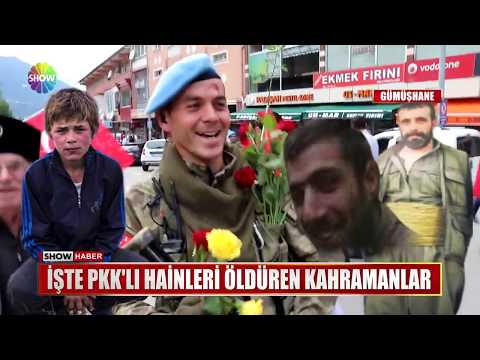 İşte PKK'lı hainleri öldüren kahramanlar