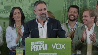 Santiago Abascal: 'Parece que lo de matar a VOX no va a ser tan fácil'