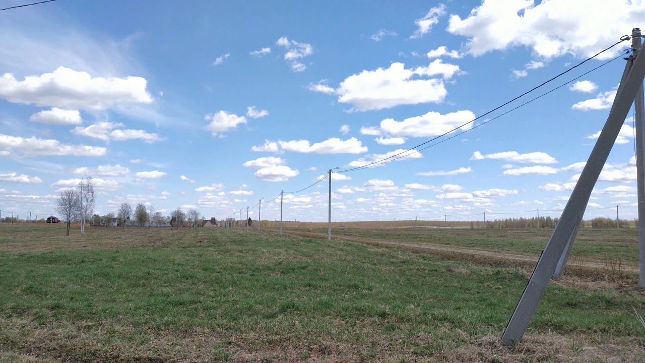 Участок у реки в Московской области, Талдомском районе. Дачное ...