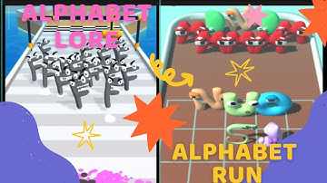 Merge Alphabet Lore Run New Update unlock new letters #alphabetlore #alphabet #abcd #abc