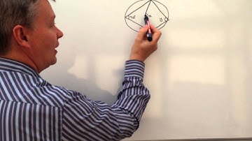 Circle Theorem Exam Question - Cyclic Quadrilateral