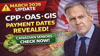π¨π΅ Canadian Seniors Alert: CPP, OAS & GIS March 2026 Payment Dates Revealed! Profile
