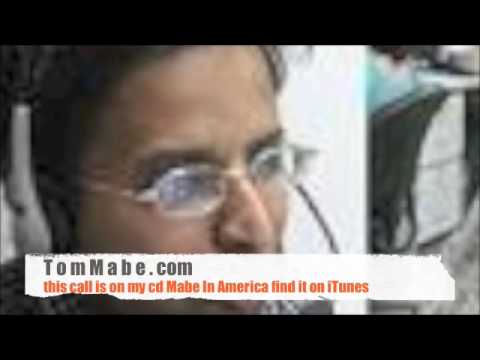Customer support call - Tom Mabe