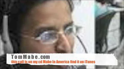 Customer support call - Tom Mabe