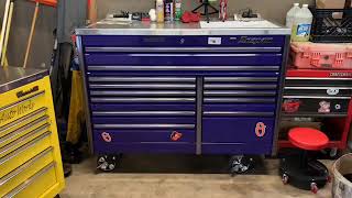 Harbor Freight U.S. General 34' Tool Box Review (PURPLE) non