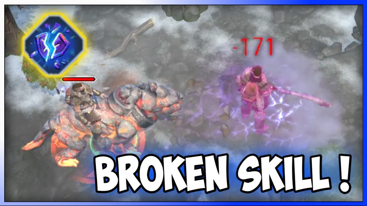 | FROSTBORN | NEW MOUNT SKILL CAN ONE SHOT FULL RUNED THRASHER ! SEASON 13 UPDATE