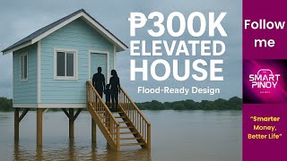 ₱300K Elevated House | Flood-Ready Design for Families