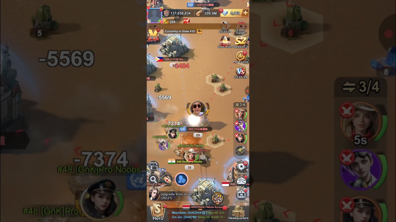 Headquarter Level 33 Attacked me in Last Z: Survival Shooter Enemy Buster