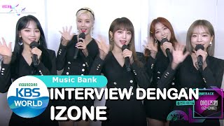 Interview dengan IZONE |Music Bank|SUB INDO| 201120 Siaran KBS WORLD TV|