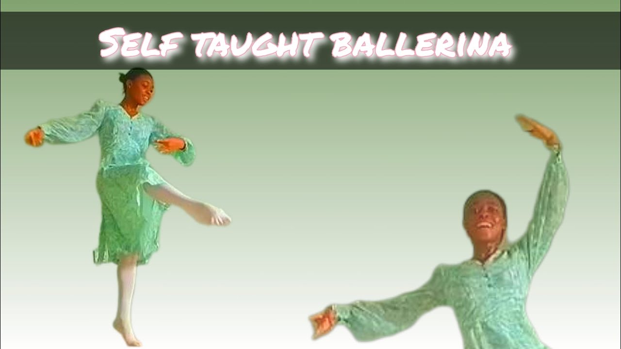 Ballet Variation Self taught ballerina's ballet variation performance/ no teacher or ...