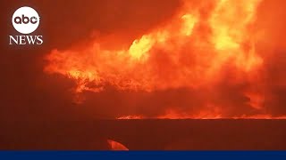 LA Fire Dept. official explains conditions on the front lines of deadly wildfires