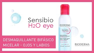 Ojos Sensibio H2O, Desmaquillador de ojos para ojos sensibles, Agua  Micelar