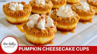 Delicious Mini Pumpkin Cheesecakes Recipe