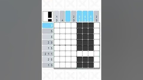 Logic Pic Objects Level 6 7 8 9 10 Nonogram Puzzle