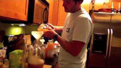 Hopped Cider Home brew