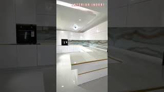 Stunning Nano White Granite Marble Countertops Design For Modern Kitchens